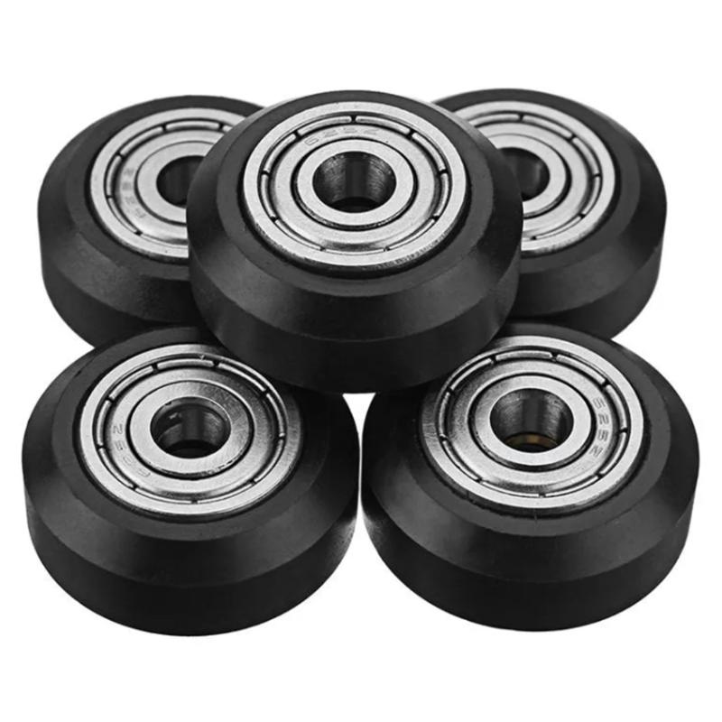 V Slot Wheel - CNC-Kunststoff-POM-Rollen (groß & klein) mit Lager,