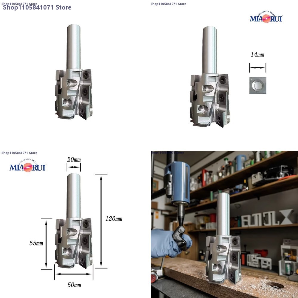 Cnc Bits - Spiralförmiger Fräser mit austauschbaren Hartmetalleinsätzen, CNC-Fräser,