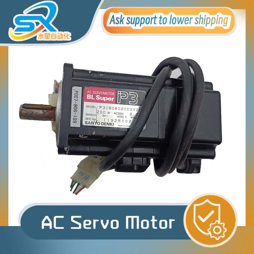 Servo Motor - Tropfsicherer SANYO DENKI Mini Servomotor P30B06020DXV20