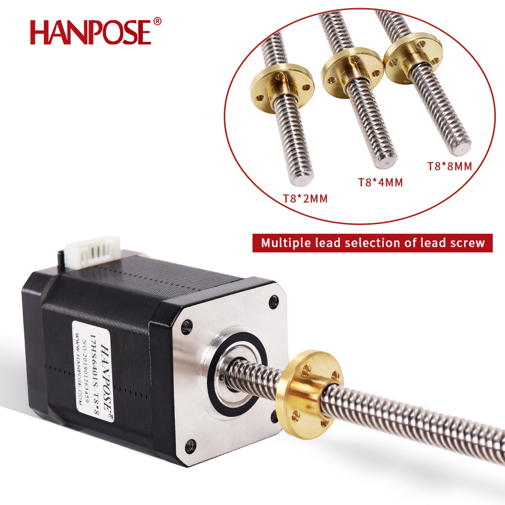 Lead Screw 8Mm - Nema17 Schrittmotor 1,8 A 52 N.CM