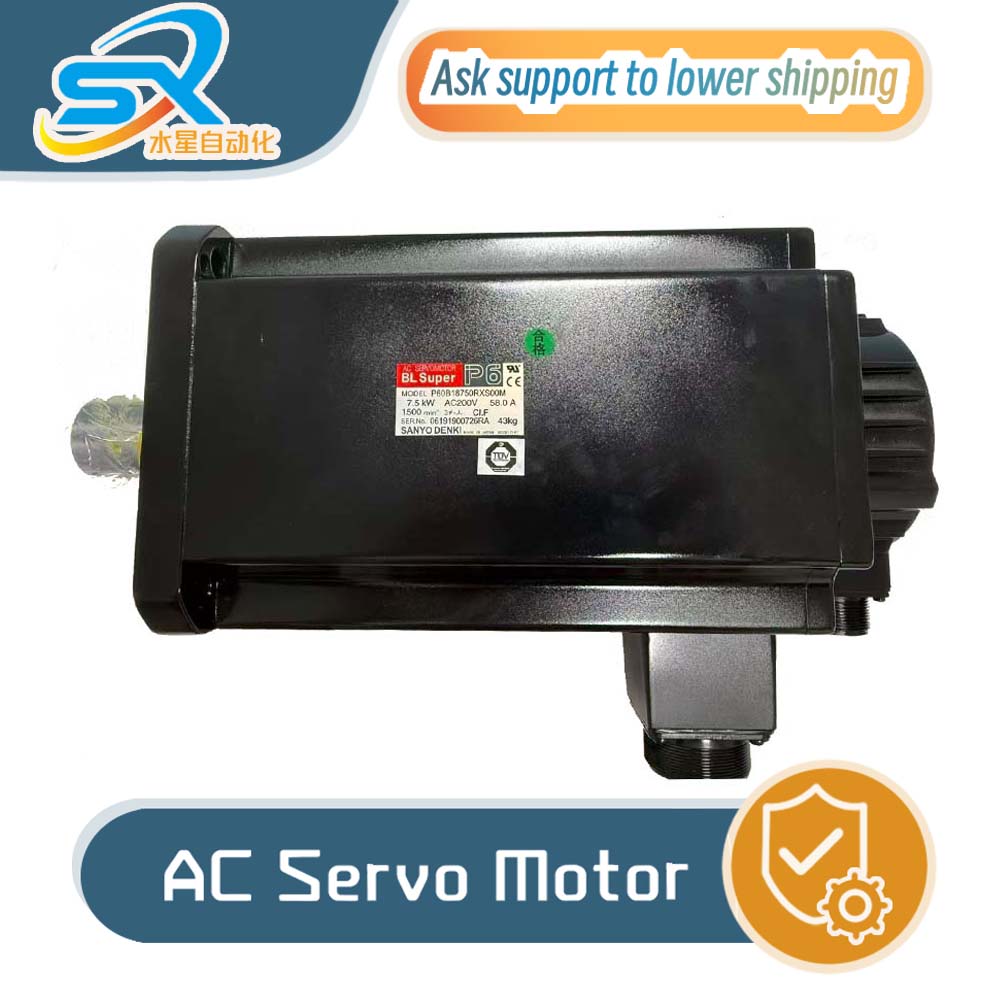 Servo Motor - SANYO DENKI Hochleistungsmotor P60B18750RXS00M 7,5 kW