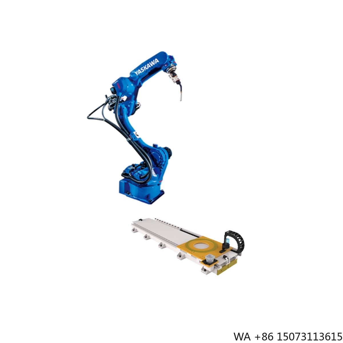 Servo Motor - Schienenführung GBS-02-W3000 für Schweißroboter, Lineares Schienensystem
