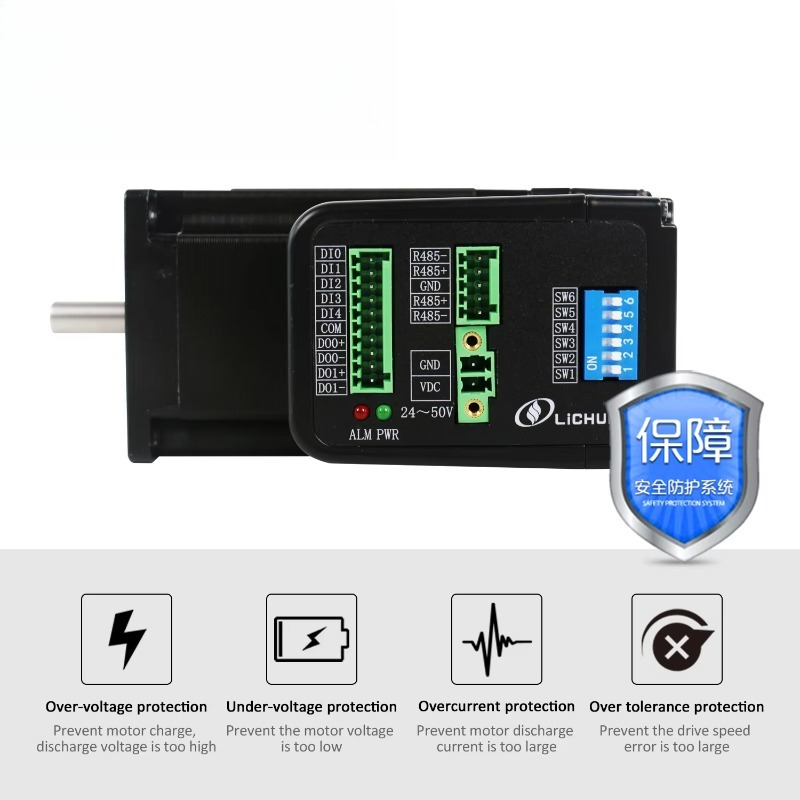 Nema23 Stepper - 36V 4A 1000PPR 1/2/3N.m Schrittmotor-Controller 2-Phasen