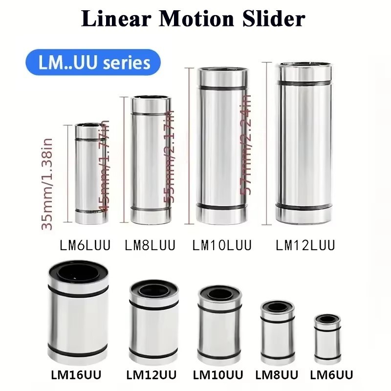 4/10 Stück LM3UU LM4UU LM5UU L – Lm8Uu Bearing Bewertung und Preis