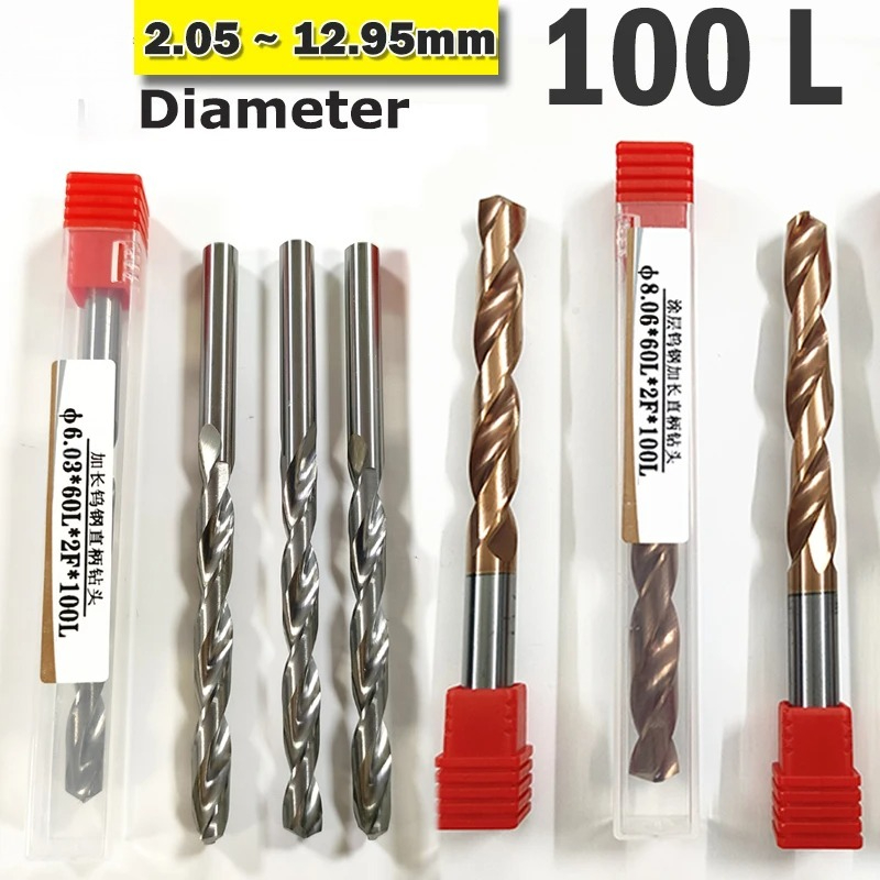 100L Spiralbohrer mit geradem  – Cnc Bits Bewertung und Preis