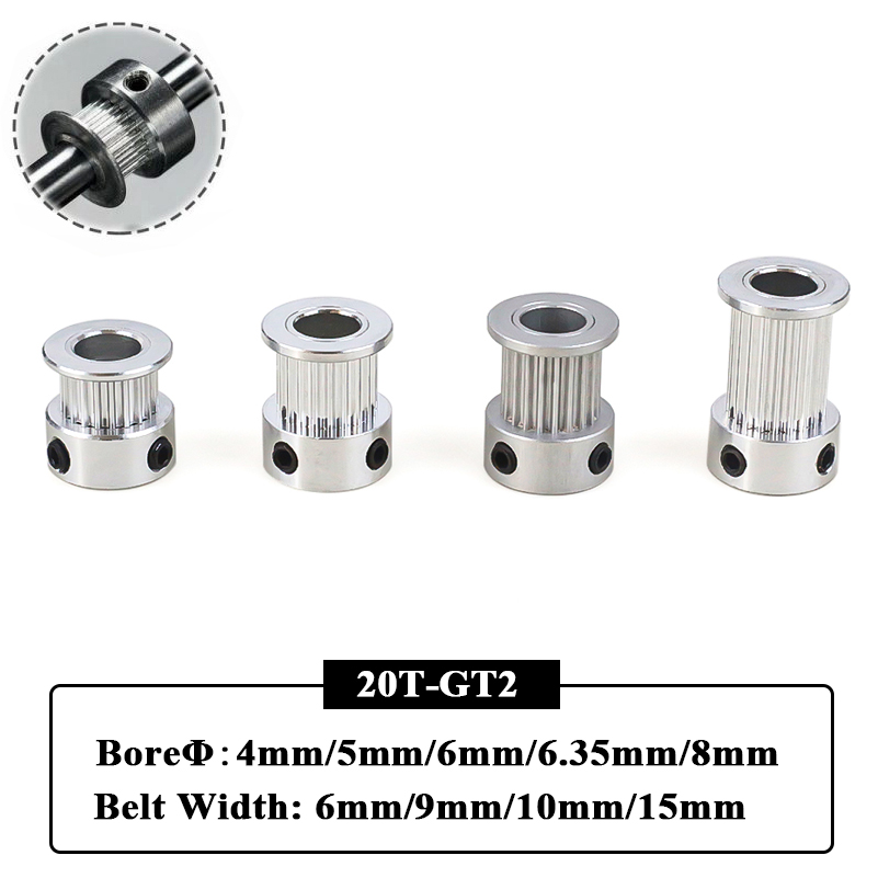 3Pcs 3D Drucker Teile GT2 Timi – Gt2 Pulley Bewertung und Preis
