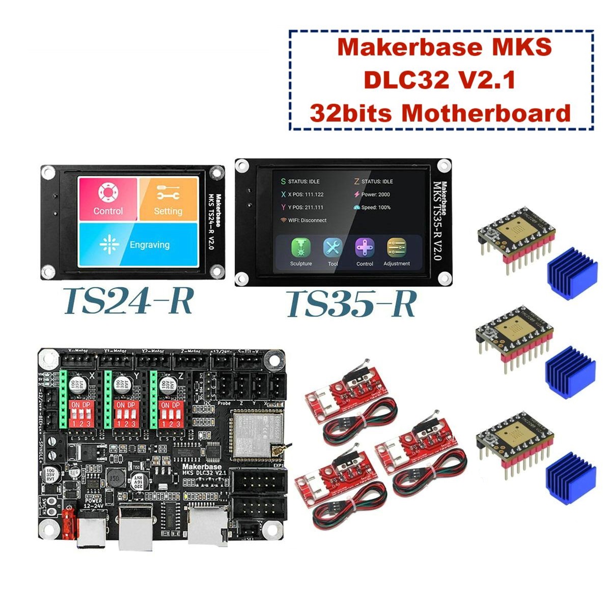 Makerbase MKS DLC32 V2.1 32bit – Lm8Uu Bearing Bewertung und Preis