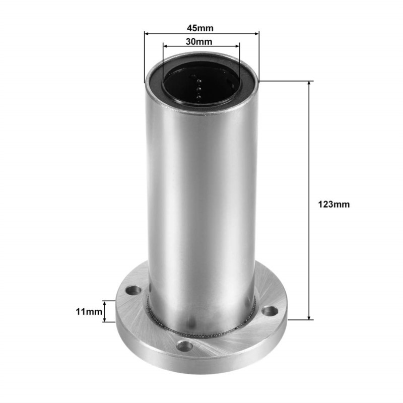 4 Stück/Packung Lmf8uu Lmf10uu – Lm8Uu Bearing Bewertung und Preis