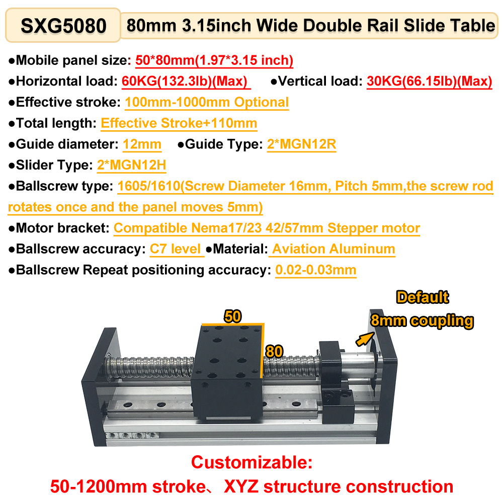 CNC Kugelgewindetisch Linearfü – Ball Screw Bewertung und Preis