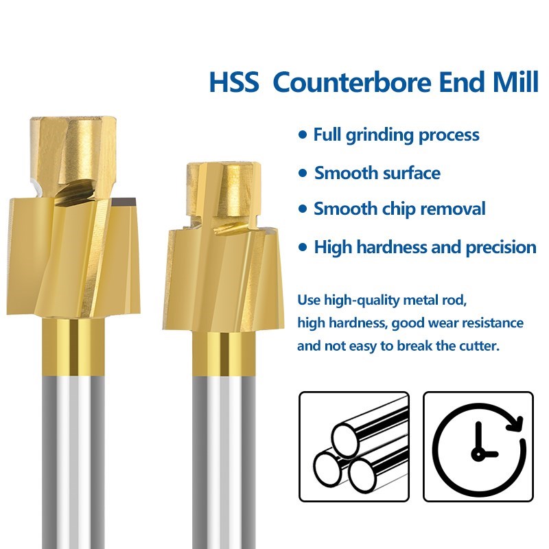 XCAN Fräser M3-M16 Senker Scha – End Mill Set Bewertung und Preis