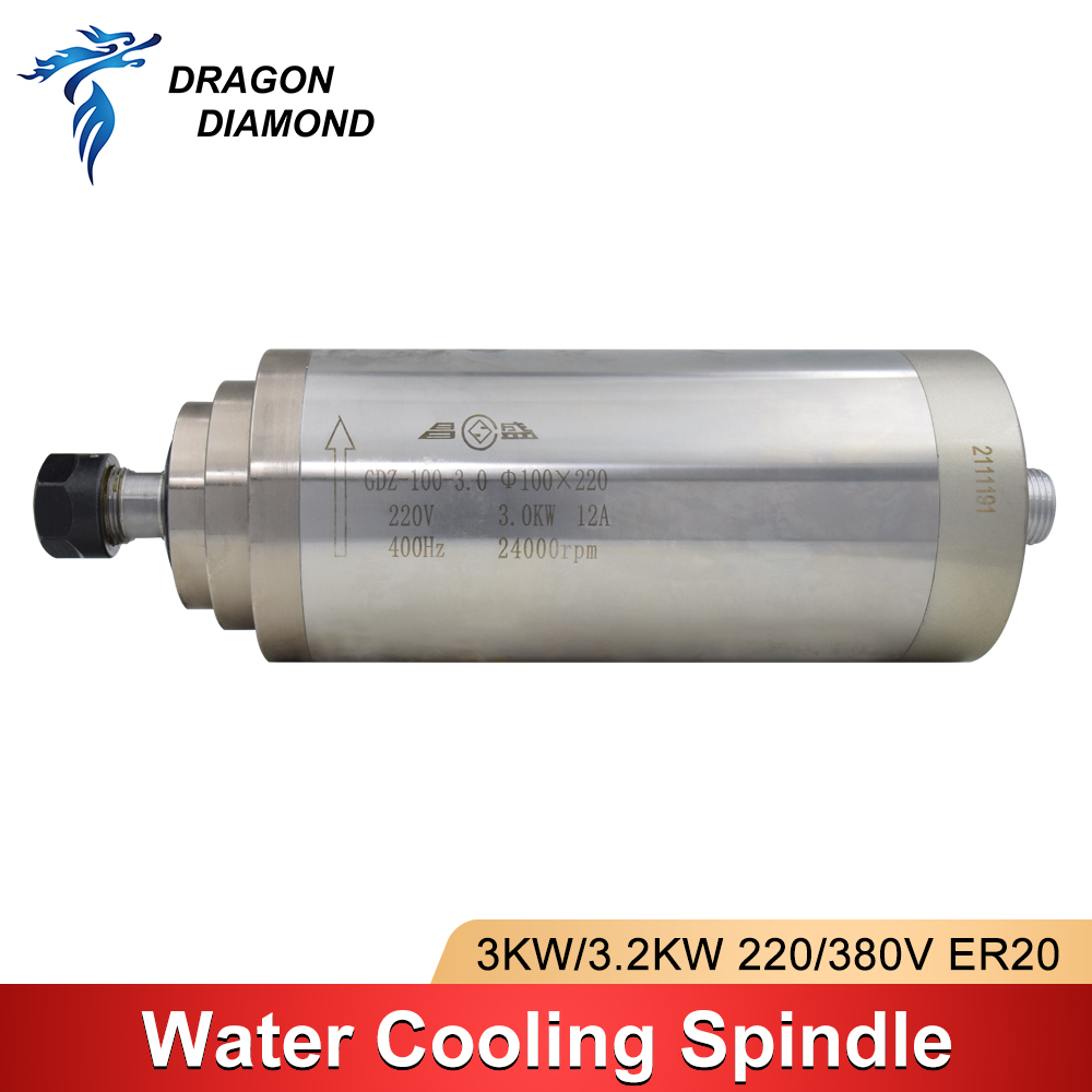 3KW Wasserkühlung Gekühlte Spi – Water Cooled Spindle Bewertung und Preis