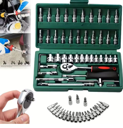 46-teiliges Antriebssteckschlü – Cnc Bits Bewertung und Preis