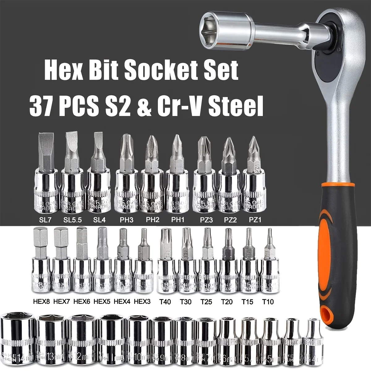 46-teiliges Antriebssteckschlü – Cnc Bits Bewertung und Preis