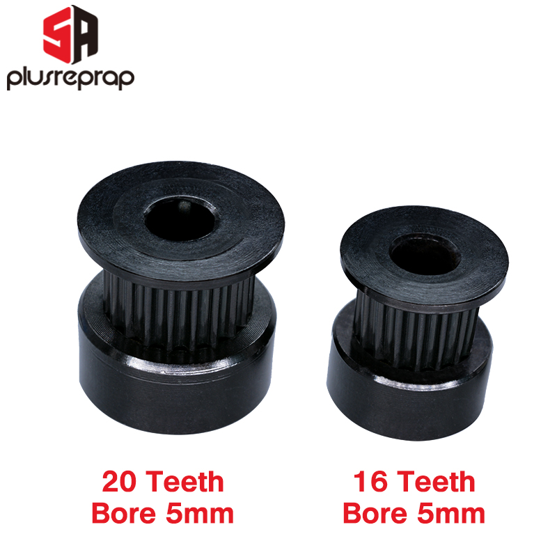 2/5 PCS GT2 16/20 Zähne Schwar – Gt2 Belt Bewertung und Preis
