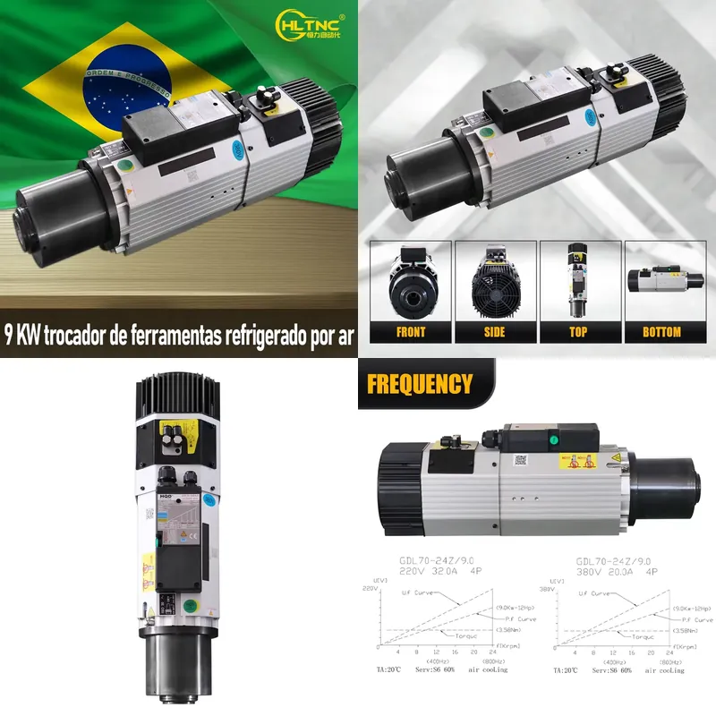 AP01 9KW ISO30 Luftgekühlter A – Spindle Motor Bewertung und Preis
